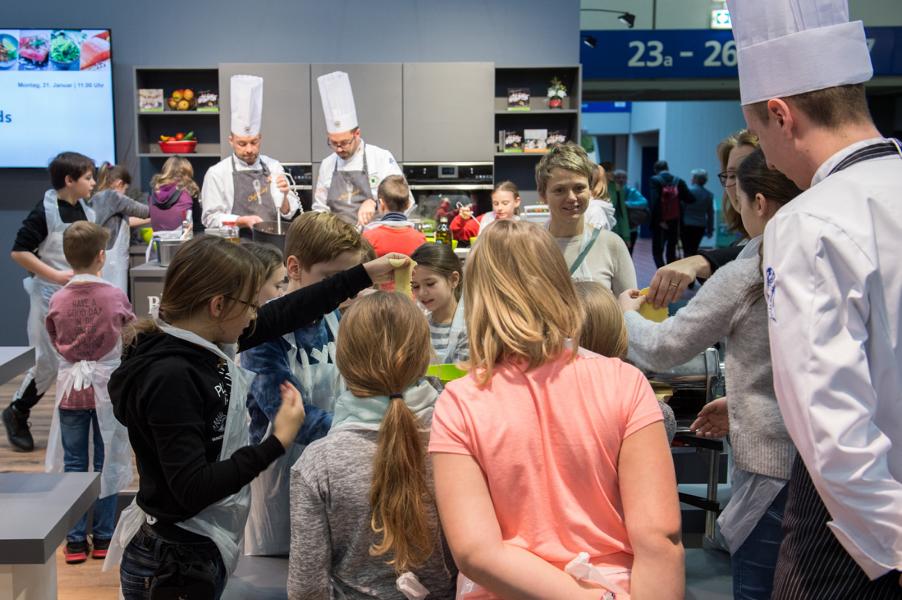 Cook & Talks bei "Wie schmeckt die Zukunft?" auf der Internationalen Grünen Woche Cook & Talks auf der Grünen Woche 2020