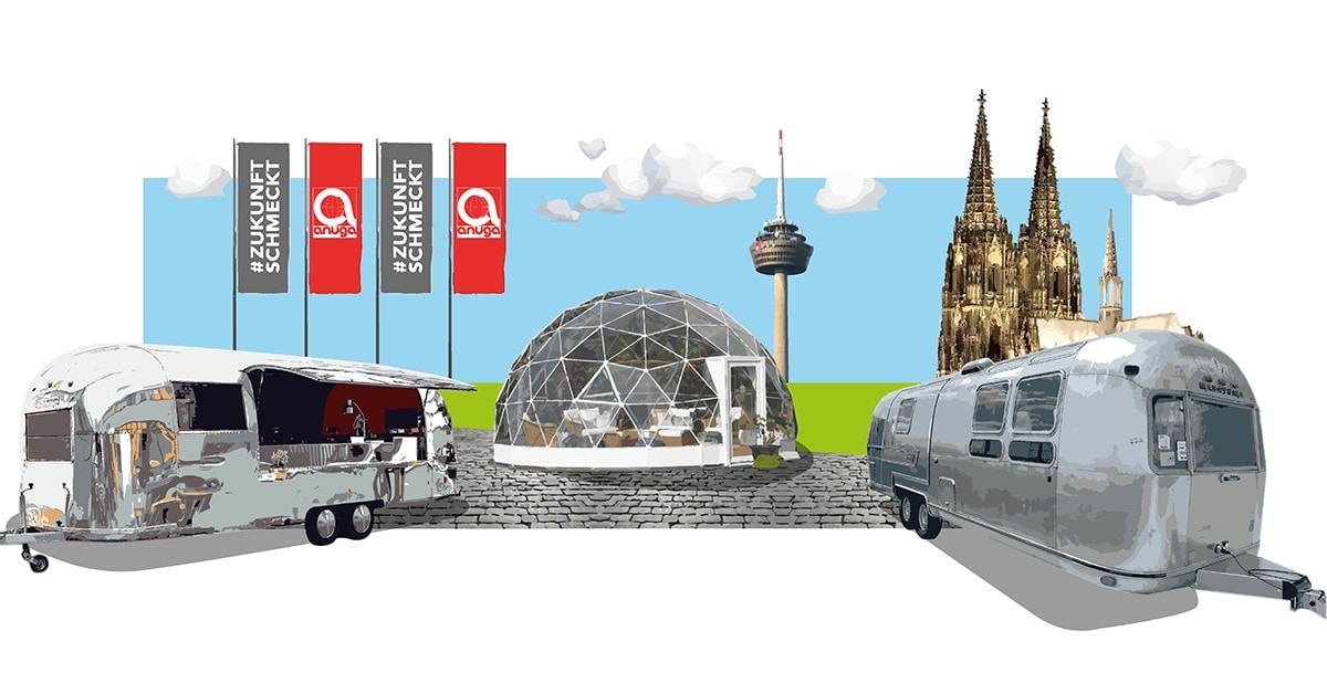 Tourstopp der #ZukunftSchmeckt-Tour in Köln auf der Anuga 2021.